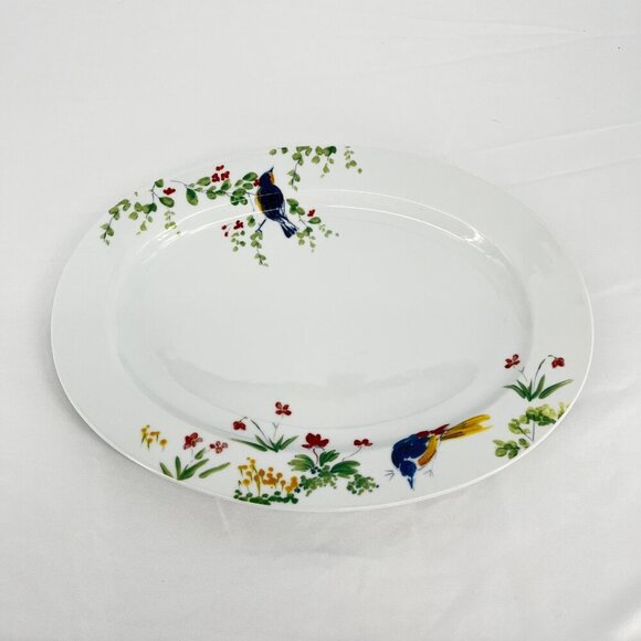 Paula Deen Spring Medley Oval‎ Platter 18" Microwave/Oven/Dishwasher Safe - Picture 5 of 5